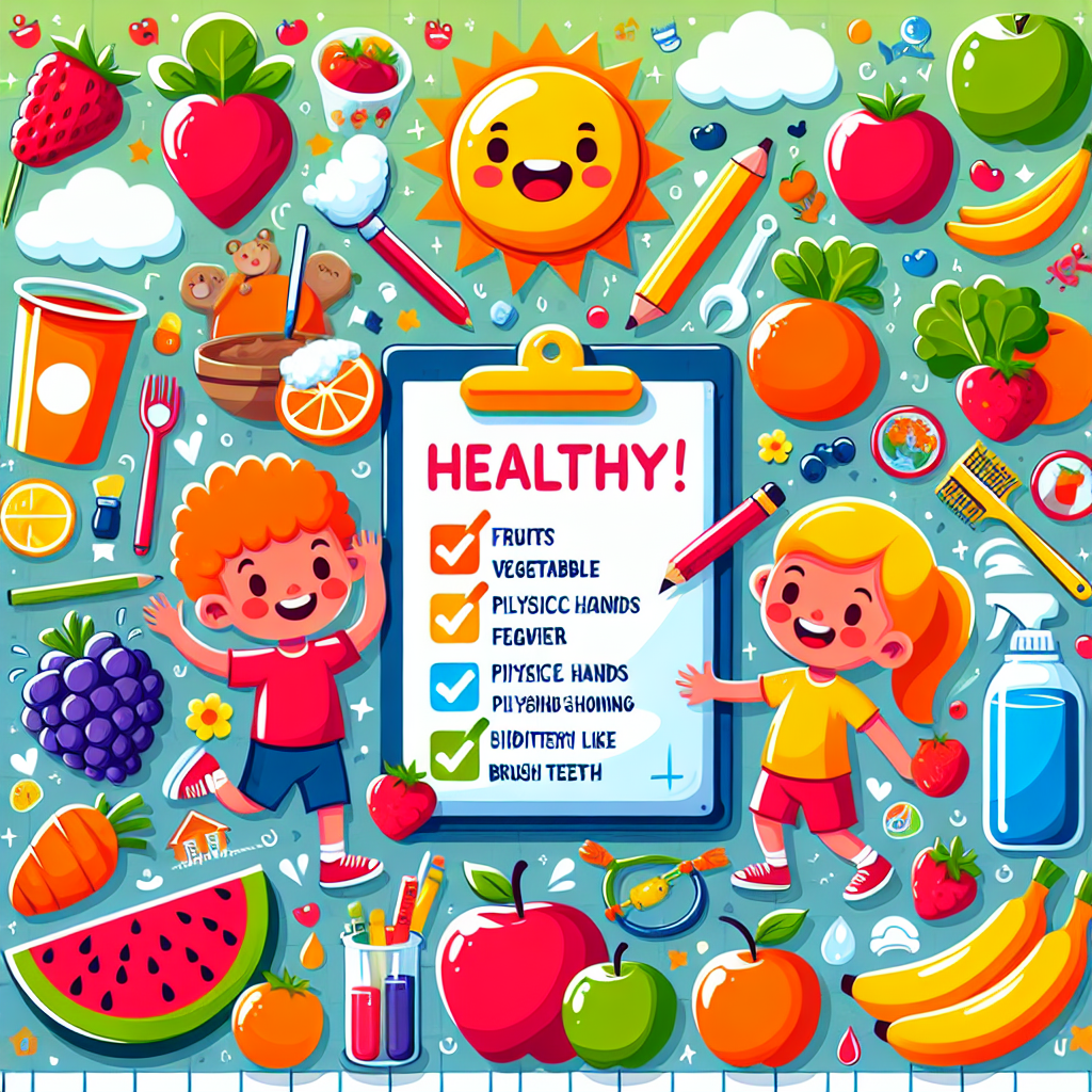 Tips Membuat Poster Hidup Sehat untuk Anak SD agar Menarik dan Edukatif