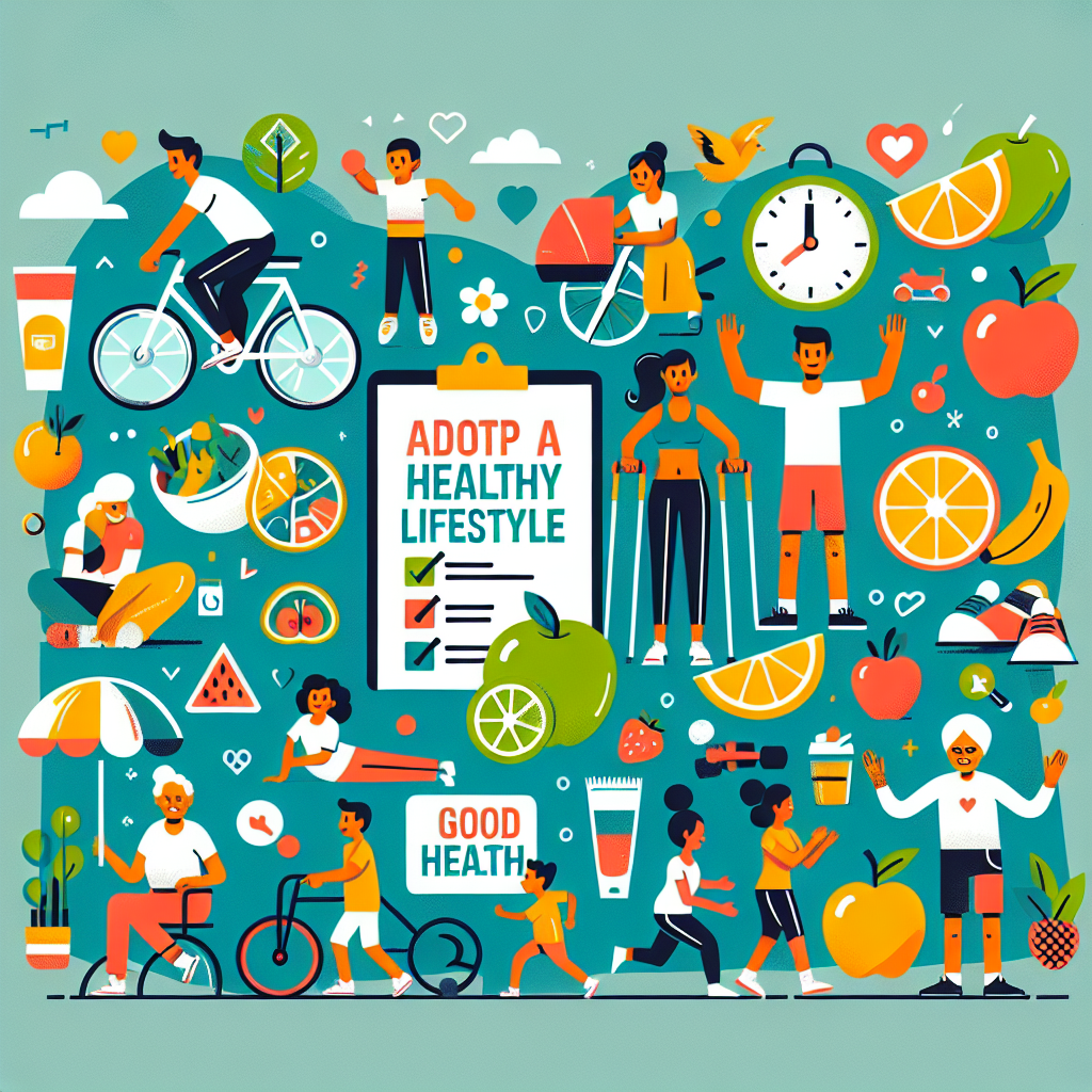 Poster Kreatif Gaya Hidup Sehat yang Mudah Digambar untuk Semua Usia