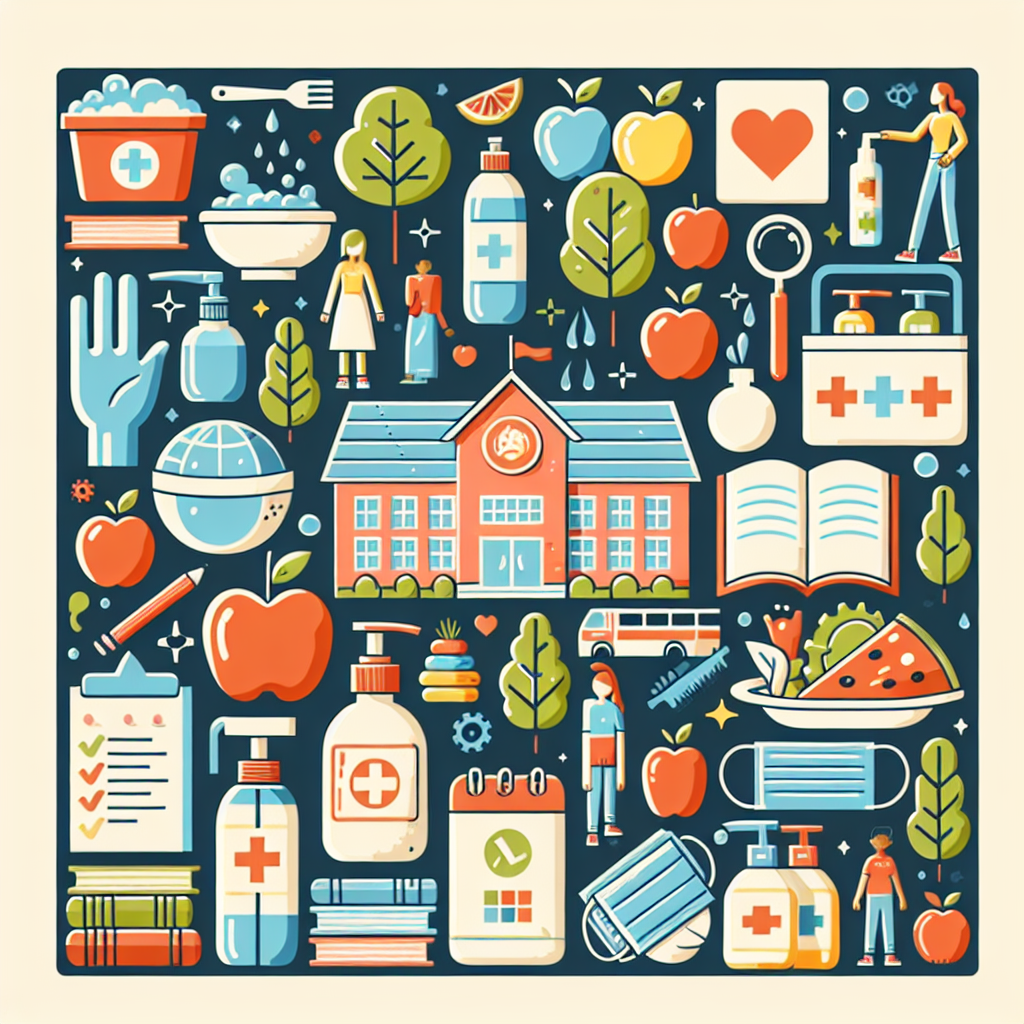 Poster Kampanye Perilaku Hidup Bersih dan Sehat di Sekolah yang Inspiratif